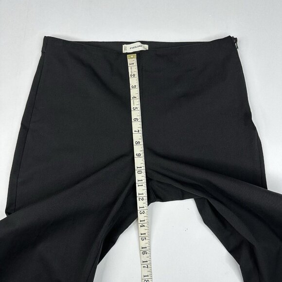 Everlane Women's NWOT Black Mid-Rise The Bi-Stretch Work Pant 12/W32.25/L27.25 - Picture 9 of 12